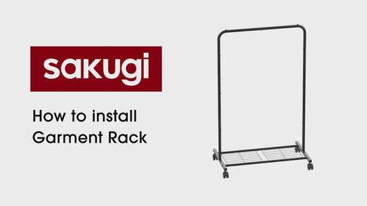 Sakugi Clothes Rack Installation US621BL-M