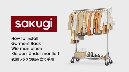 Sakugi Clothes Rack Installation H0YJ021